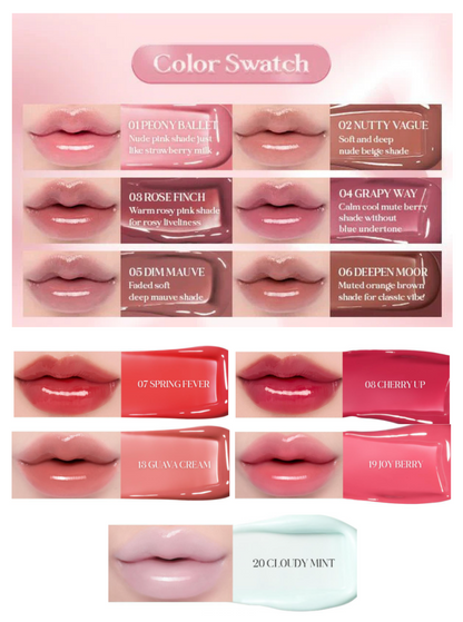 [Illit Wonhee Pick] Rom&nd Glasting Color Gloss