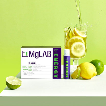 [Shinee Key Pick] Mglab for Energy Magnesium Gluconate 25ml (*10 + 2 Gift Set)