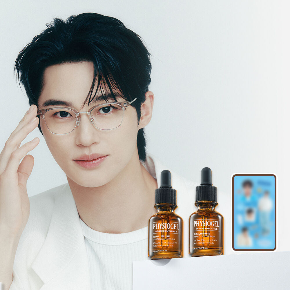 [Byeon Woo-seok Pick] Physiogel Scientifics Dailimune Ampoule Serum 20ml+20ml+Photo Sticker