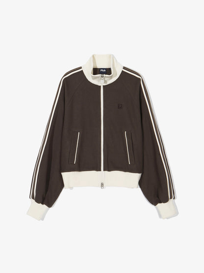 [Aespa Ningning Worn] Fila 1911 Knit Track Zip-up