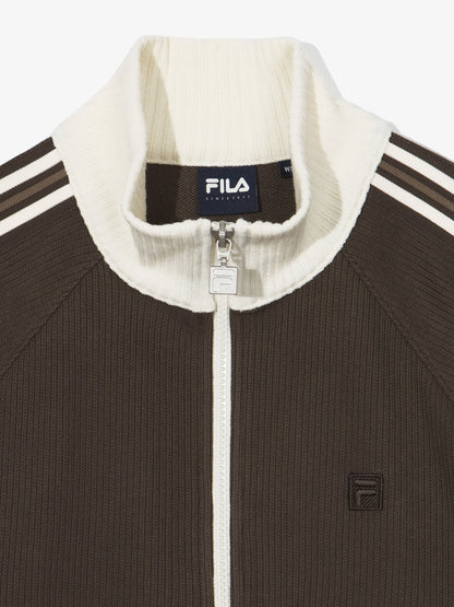 [Aespa Ningning Worn] Fila 1911 Knit Track Zip-up