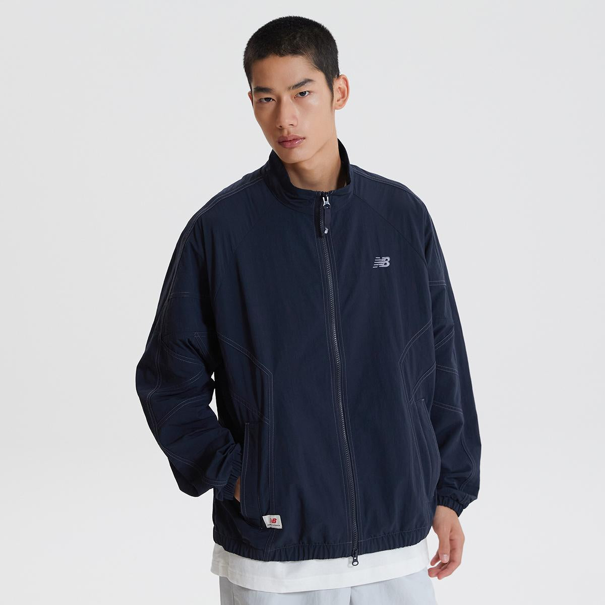 [Aespa Winter Pick] New Balance Uni Escape Stand Neck Warm-Up Jacket