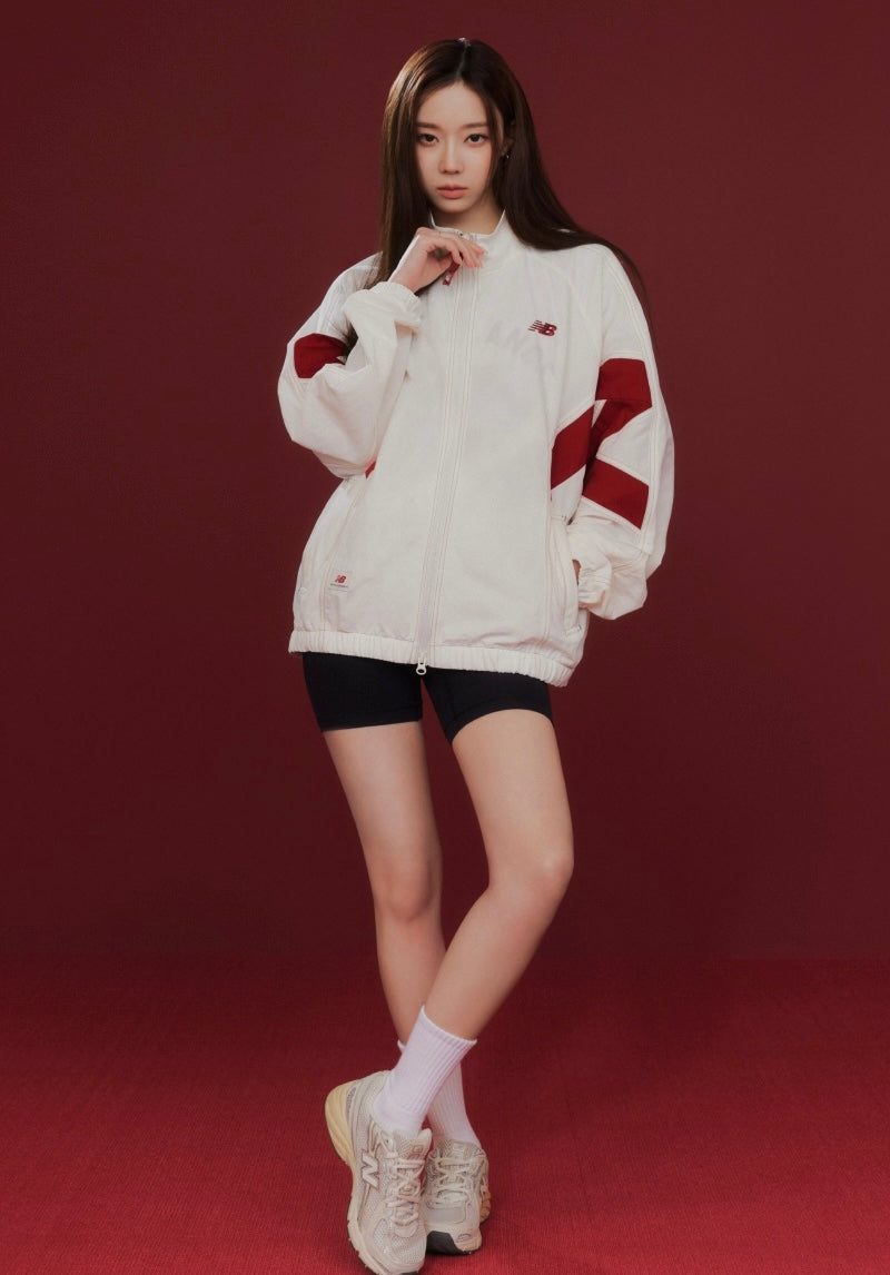 [Aespa Winter Pick] New Balance Uni Escape Stand Neck Warm-Up Jacket