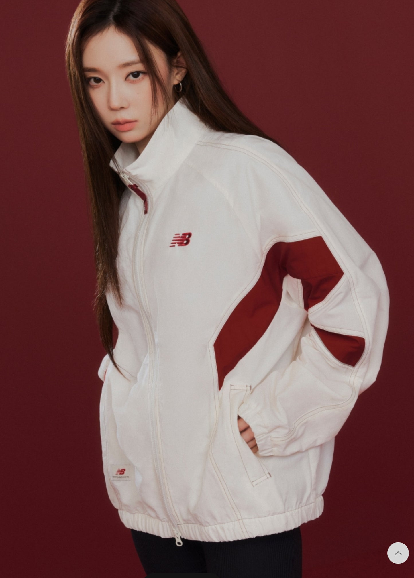 [Aespa Winter Pick] New Balance Uni Escape Stand Neck Warm-Up Jacket