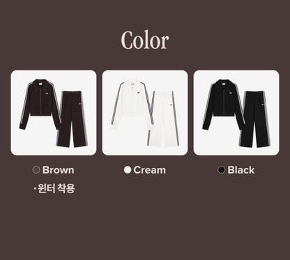 [Aespa Winter Pick] New Balance Women Track Golji Zip-Up (Slim Fit)