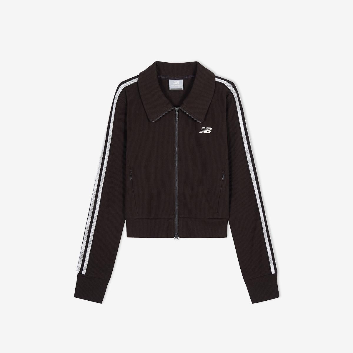 Aespa Winter Pick] New Balance Women Track Golji Zip-Up (Slim Fit