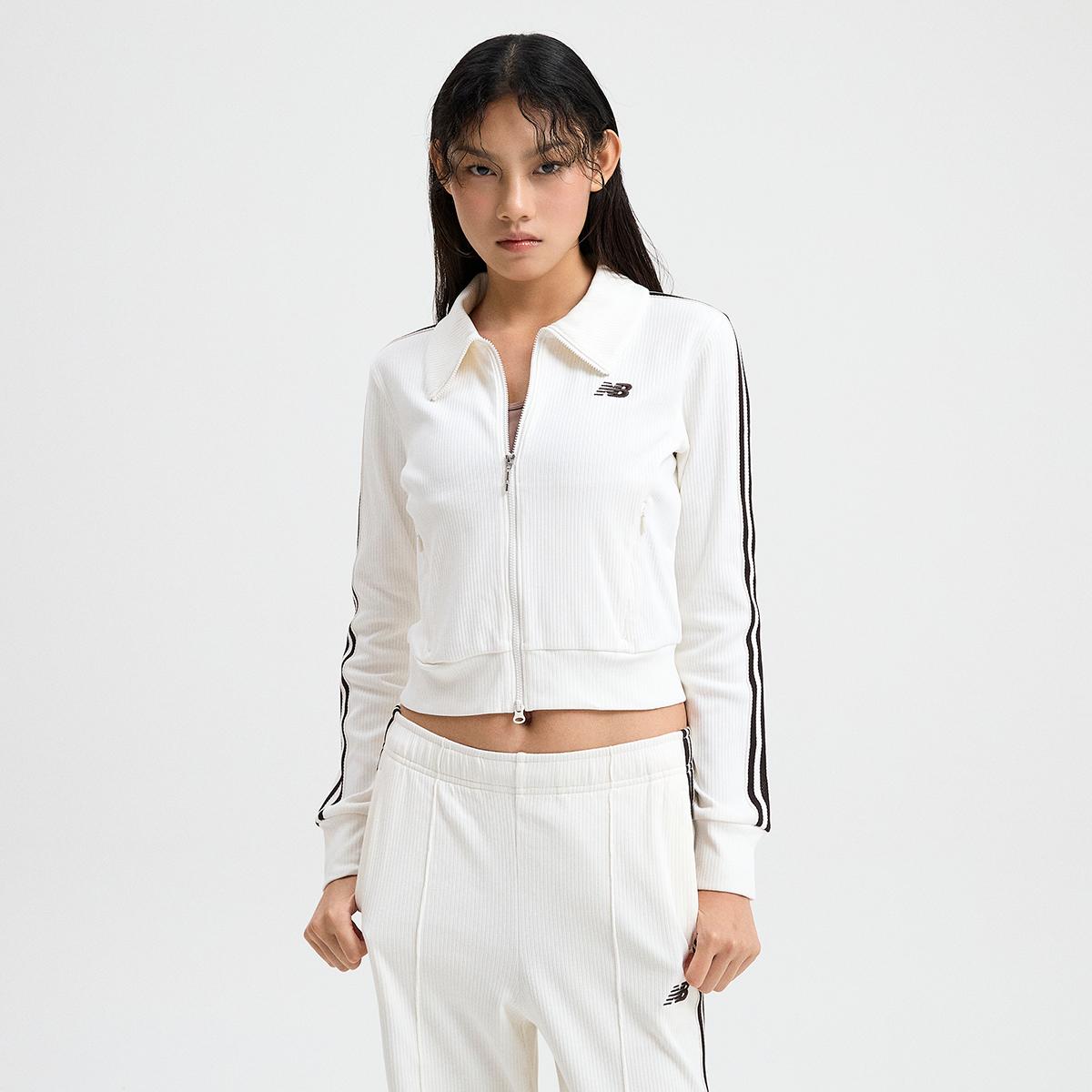 [Aespa Winter Pick] New Balance Women Track Golji Zip-Up (Slim Fit)