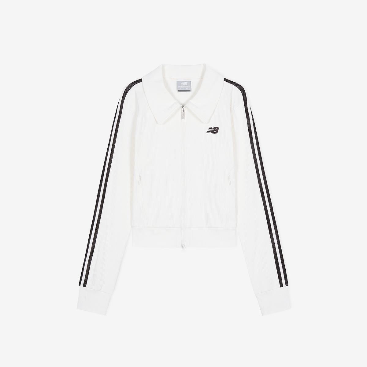 [Aespa Winter Pick] New Balance Women Track Golji Zip-Up (Slim Fit)