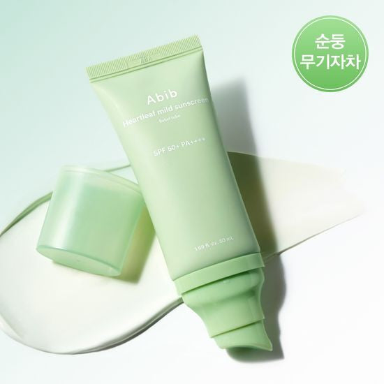 Abib sunscreens (hydrating/low-irritation/tone-up)