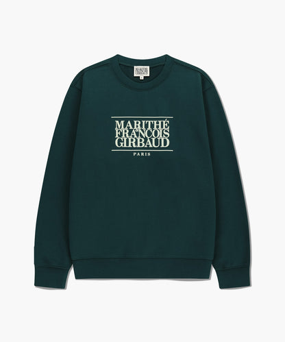 [Cha Eunwoo & Go Youn Jung Worn] Marithé et François Girbaud Classic Logo Sweatshirt