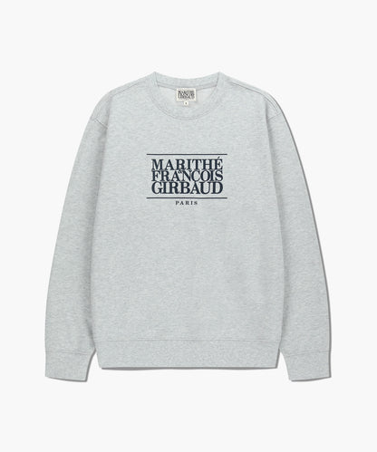 [Cha Eunwoo & Go Youn Jung Worn] Marithé et François Girbaud Classic Logo Sweatshirt