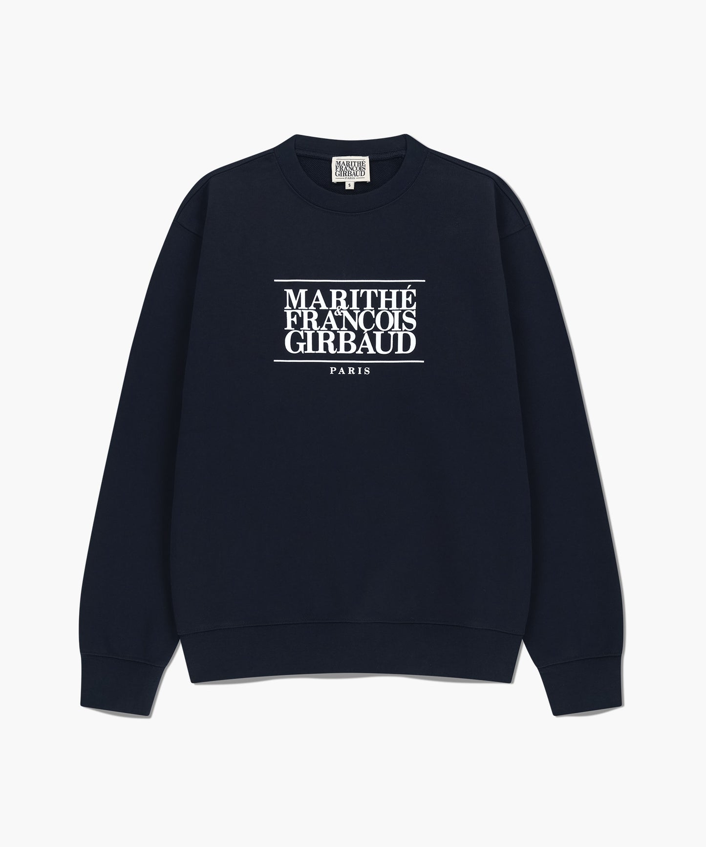 [Cha Eunwoo & Go Youn Jung Worn] Marithé et François Girbaud Classic Logo Sweatshirt