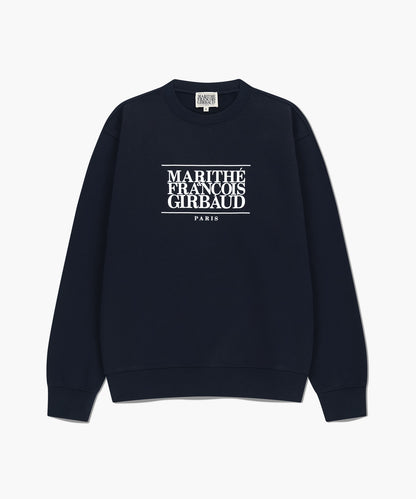 [Cha Eunwoo & Go Youn Jung Worn] Marithé et François Girbaud Classic Logo Sweatshirt