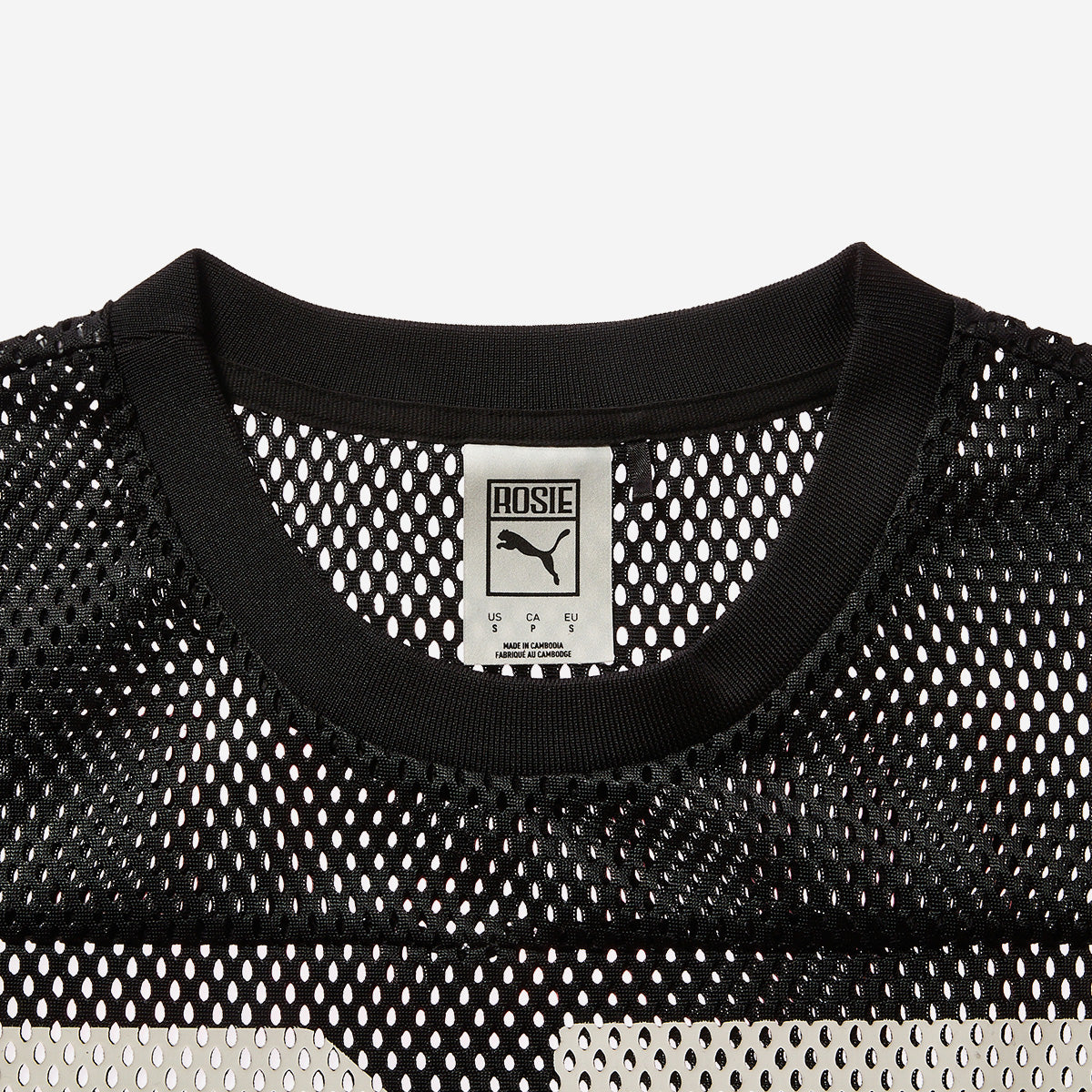 [Blackpink Rosé X Puma]  Relaxed Mesh Top