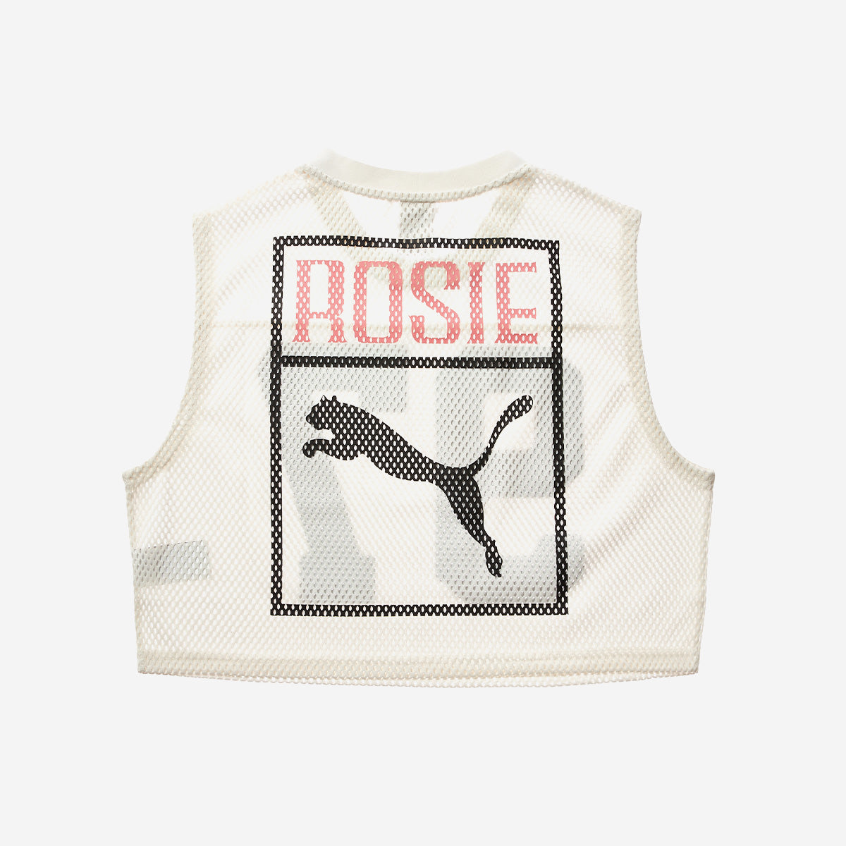 トップス PUMA X ROSE Relaxed Mesh Top S Puma PUMA Puma x Rose Relaxed Mesh Top