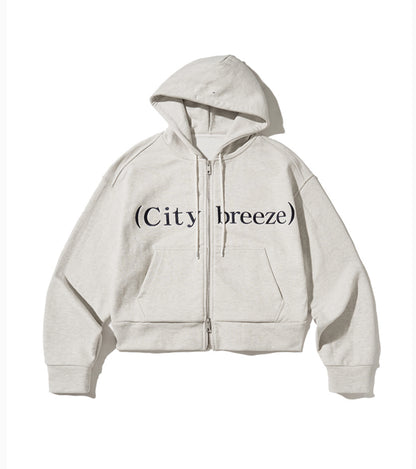 [Nct Doyoung Pick]25FW Citybreeze Mute Logo Hooded Zip-Up