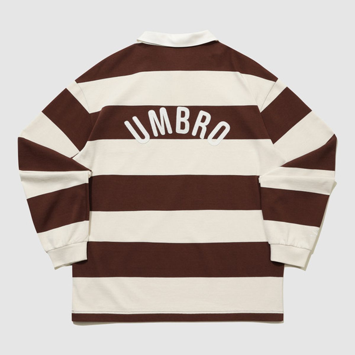 [Day6 Pick] 25FW Umbro HBL Royal College Colorblock Rugby Collar Long Sleeve T-Shirt