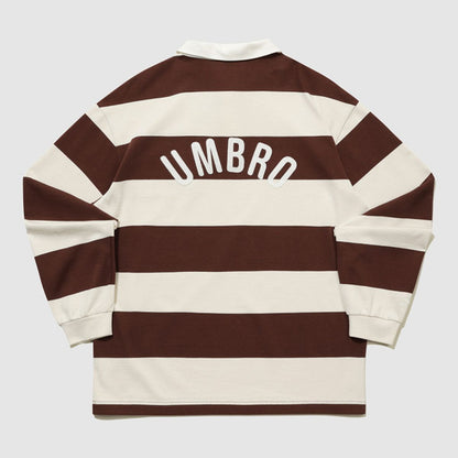 [Day6 Pick] 25FW Umbro HBL Royal College Colorblock Rugby Collar Long Sleeve T-Shirt