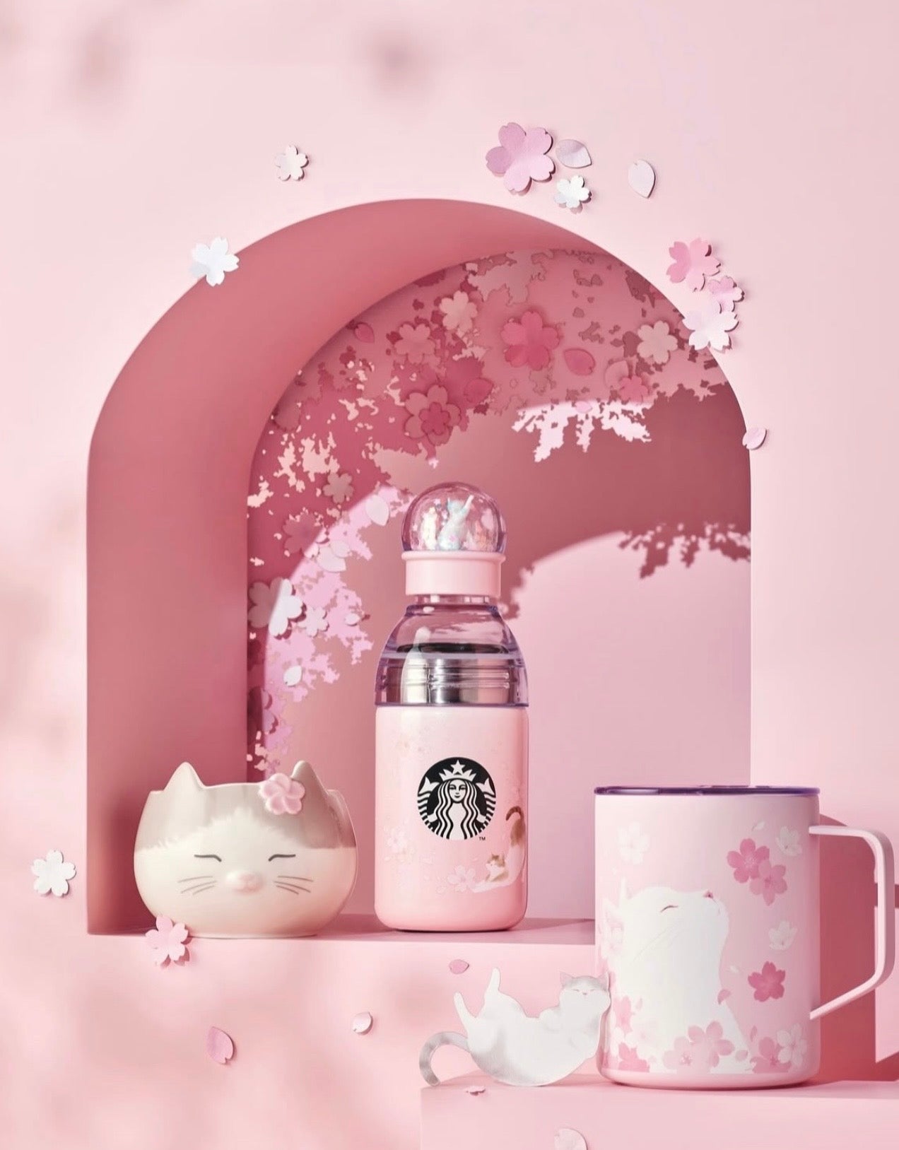 STARBUCKS KOREA - 2026 Cherry Blossom 'Blooming' Collection