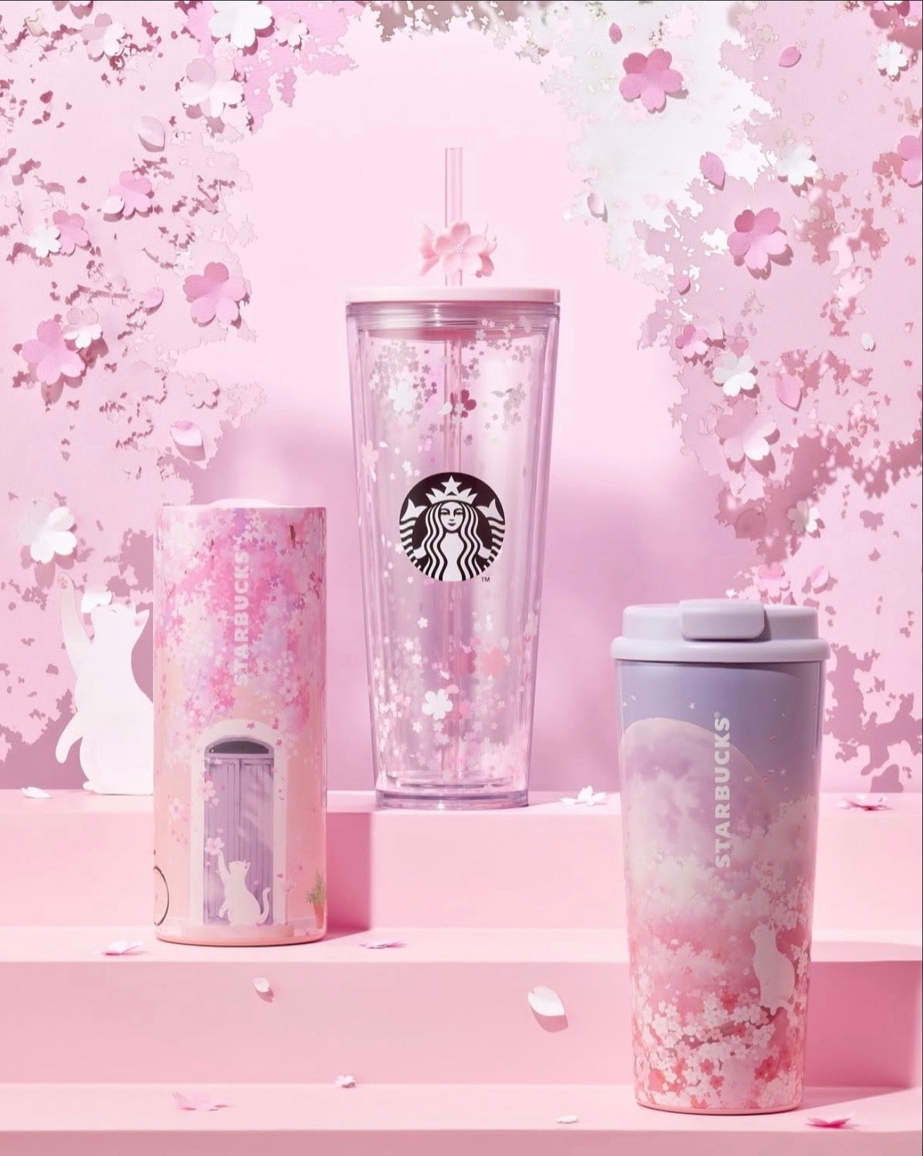 STARBUCKS KOREA - 2026 Cherry Blossom 'Blooming' Collection