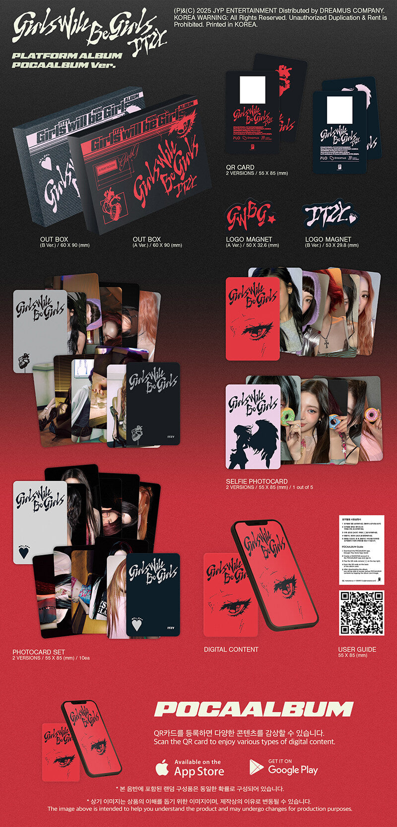 ITZY - Girls Will Be Girls [PLATFORM ALBUM] (POCAALBUM) – SEOUL