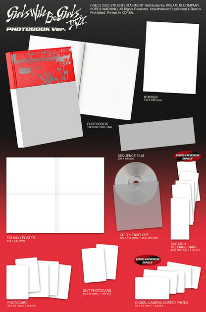 ITZY – Girls Will Be Girls [Photobook Ver.]