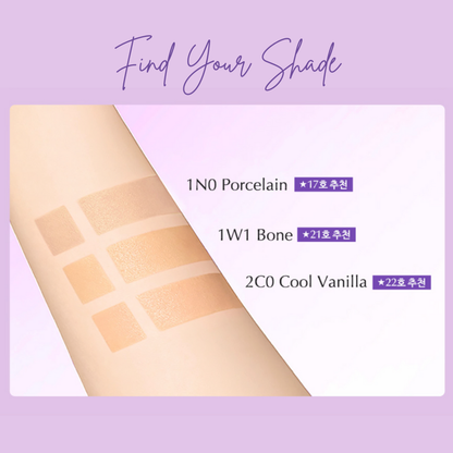 IU X Estée Lauder "NEW Lavender Kiss" Double Wear Soft Glow Matte Cushion (Limited Edition)