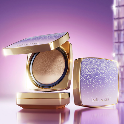 IU X Estée Lauder "NEW Lavender Kiss" Double Wear Soft Glow Matte Cushion (Limited Edition)