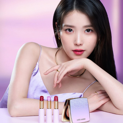 IU X Estée Lauder "NEW Lavender Kiss" Double Wear Soft Glow Matte Cushion (Limited Edition)