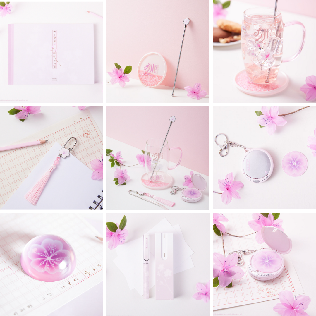 IU Remake Album [Flower Bookmark Set] Official MD