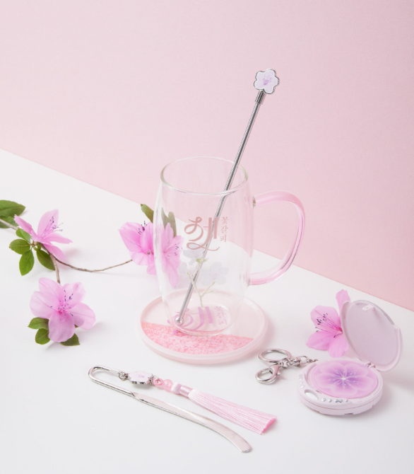 IU_Remake_Album_Flower_Bookmark_Set_Official_MD_Color_Changing_Mug_Glass_Cup