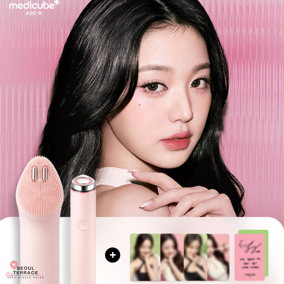 IVE Wonyoung X Medicue Age-R Booster Vibration Cleanser With Photocard