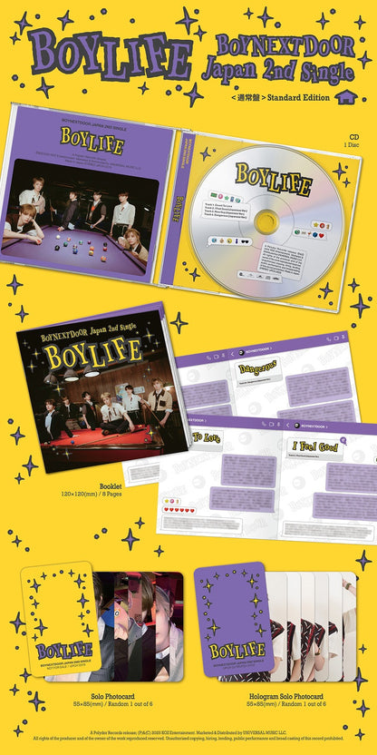BOYNEXTDOOR (BND) JAPAN 2nd Single 'BOYLIFE'