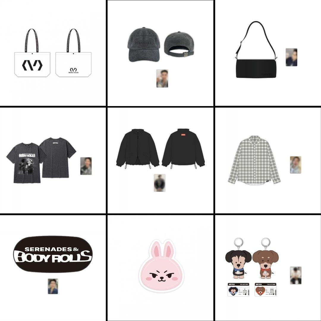JAY PARK - [Serenades & Body Rolls] OFFICIAL Merch MD