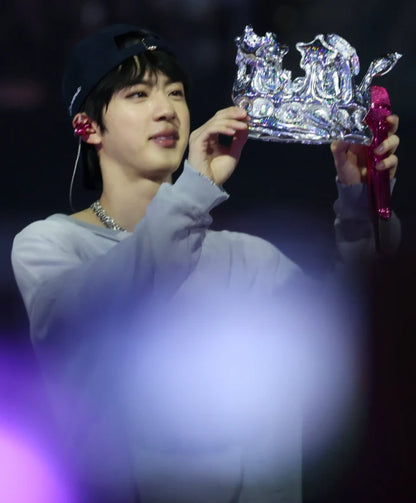 [BTS Jin Worn] Lin Avenue Block LA Chain Stitch Ball Cap