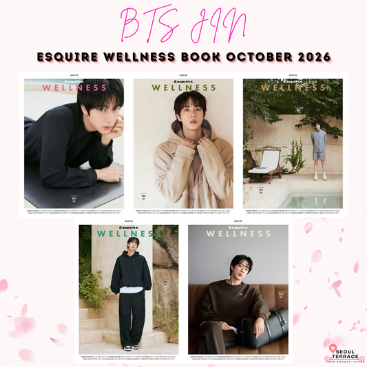 BTS JIN - ESQUIRE WELLNESS BOOK MAGAZINE OCTOBER 2026