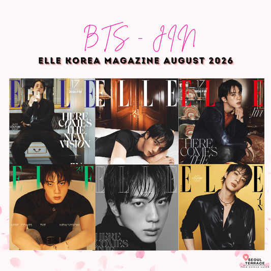 BTS JIN - ELLE KOREA MAGAZINE AUGUST 2026