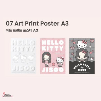 [HELLO KITTY x JISOO] Official Merch Collab