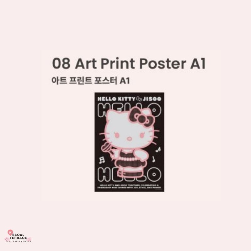 [HELLO KITTY x JISOO] Official Merch Collab