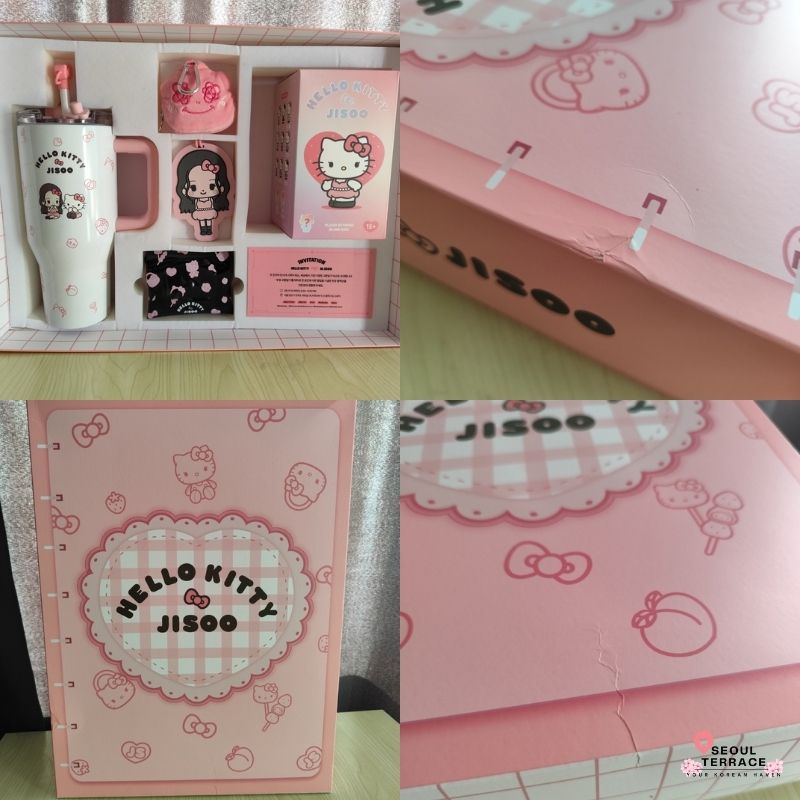 Hello Kitty x Jisoo Official Merch Collaboration Box Set – SEOUL TERRACE