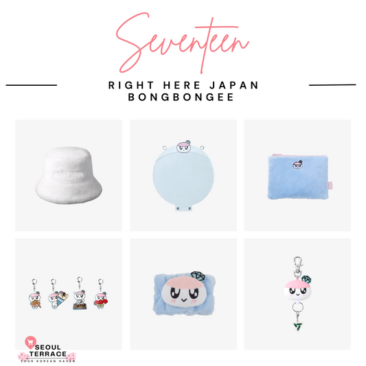 SEVENTEEN - RIGHT HERE JAPAN OFFICIAL MD BONGBONGEE