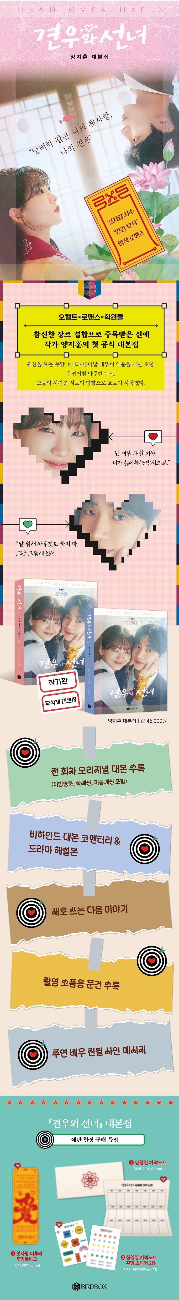 HEAD OVER HEELS - KDRAMA Script Collection (2 Volumes)