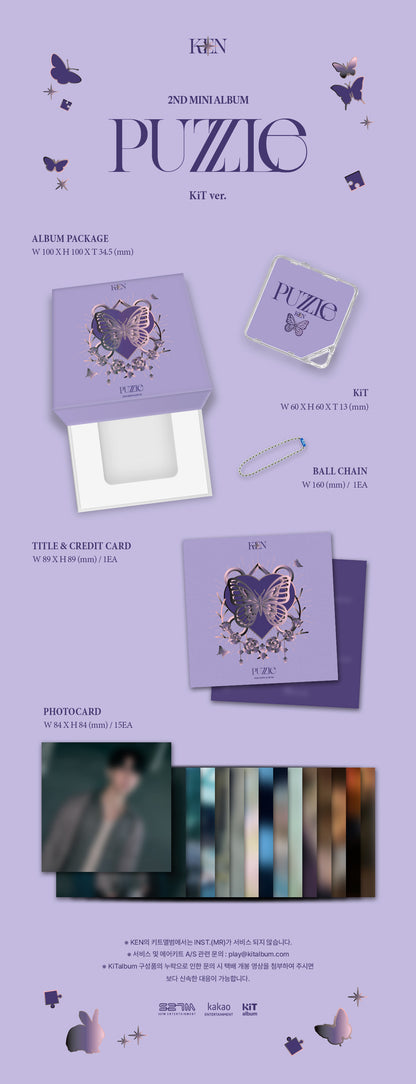 KEN - 2nd Mini Album [PUZZLE] (KIT ver.)