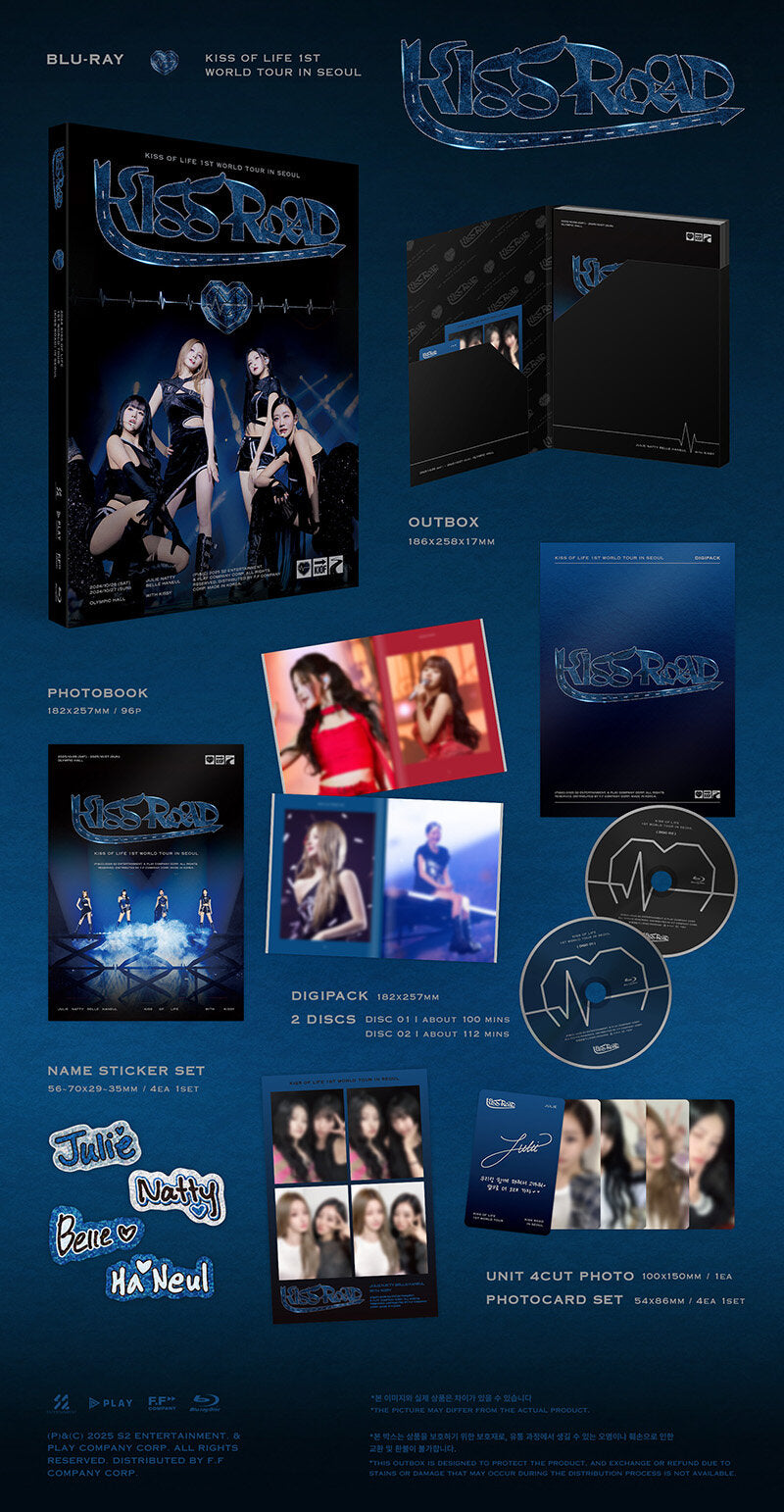 KISS OF LIFE - 2024 KISS OF LIFE 1st WORLD TOUR [Blu-ray]