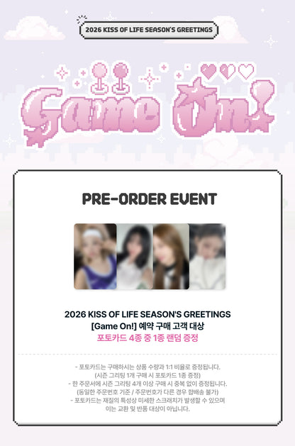 KISS OF LIFE 2026 SEASON’S GREETINGS [Game On!]