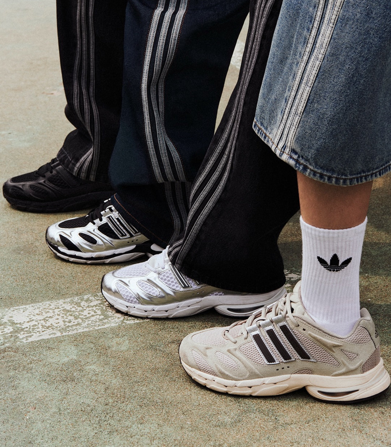 [LNGSHOT X Adidas] Adistar MLD Sneakers