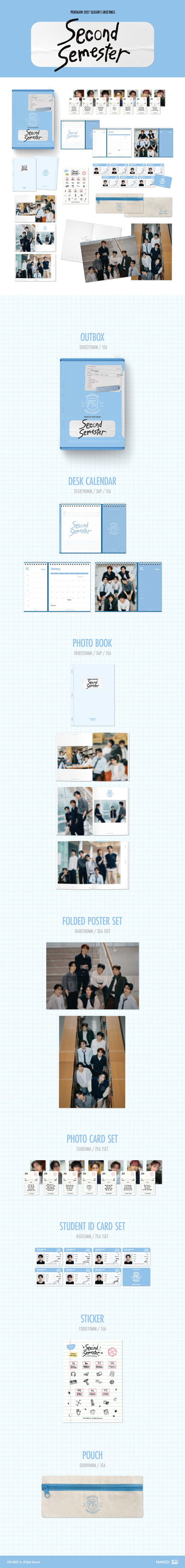 PENTAGON - 2027 SEASON'S GREETINGS [Second Semester]