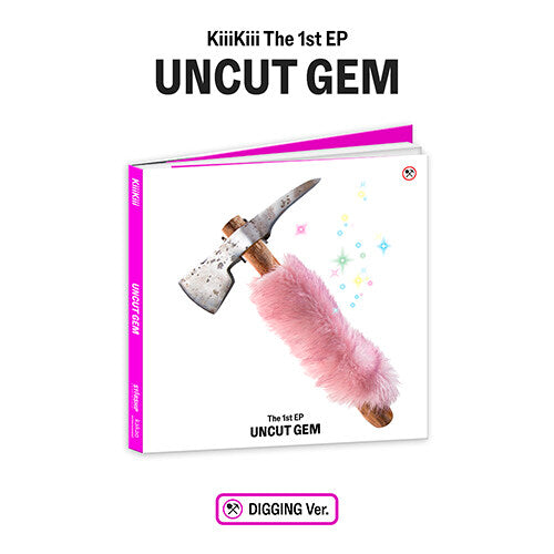 KiiiKiii - 1st Mini Album UNCUT GEM (DIGGING Ver.)