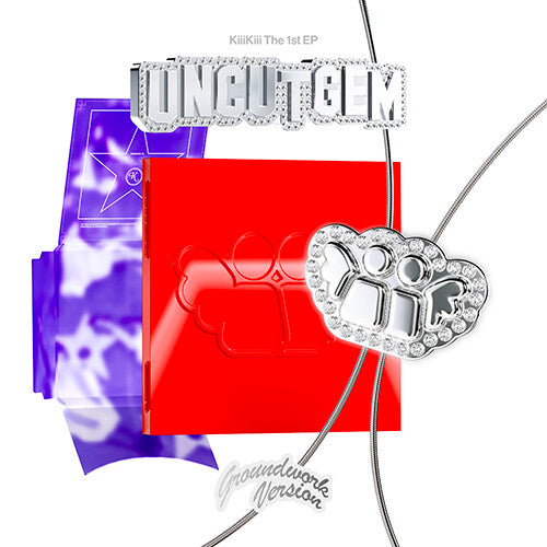 KiiiKiii - 1st Mini Album UNCUT GEM [GROUNDWORK ver.] (Limited Edition)