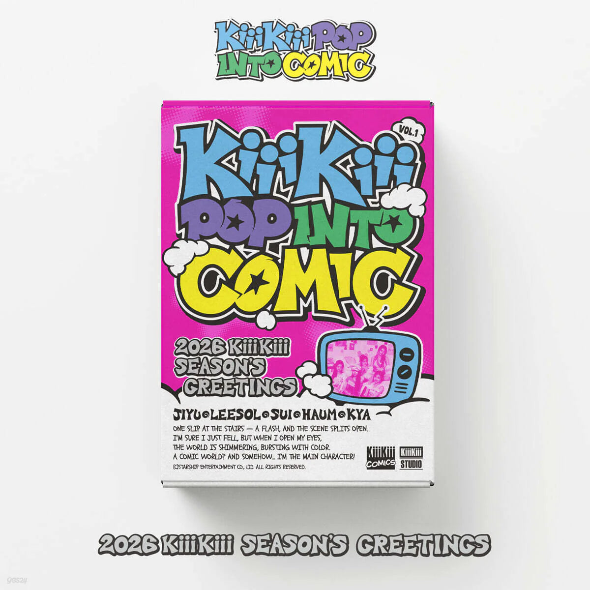 KiiiKiii - 2026 SEASON'S GREETINGS [KiiiKiii POP INTO COMIC]